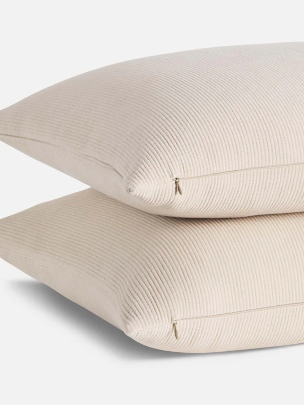 Brooklinen Ribbed Matelasse Sham